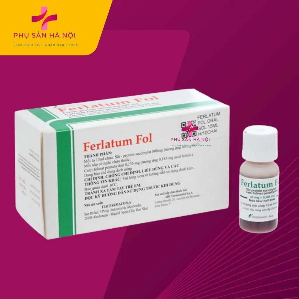 Ferlatum 800mg - Bổ Sắt Hiệu Quả, An Toàn Cho Mẹ Bầu Ferlatum 800mg Bổ Sắt Hiệu Quả, An Toàn Cho Mẹ Bầu