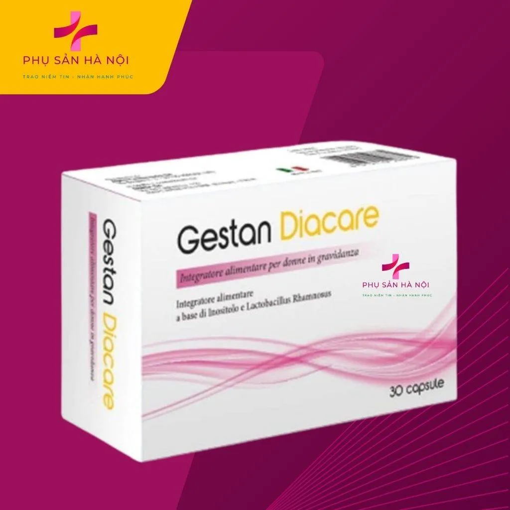 Gestan Diacare Hỗ trợ phòng ngừa tiểu đường thai kỳ