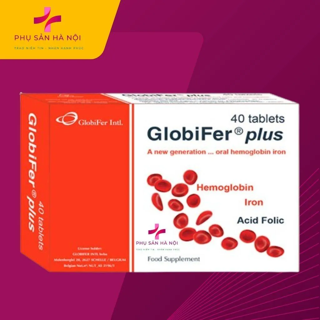 Globifer Plus - Bổ sung sắt cho phụ nữ mang thai