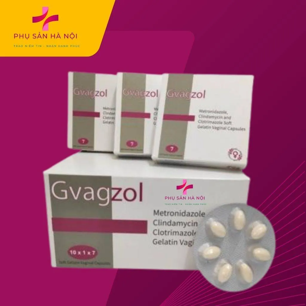 Gvagzol - Thuốc đặt toàn diện cho viêm nhiễm phụ khoa