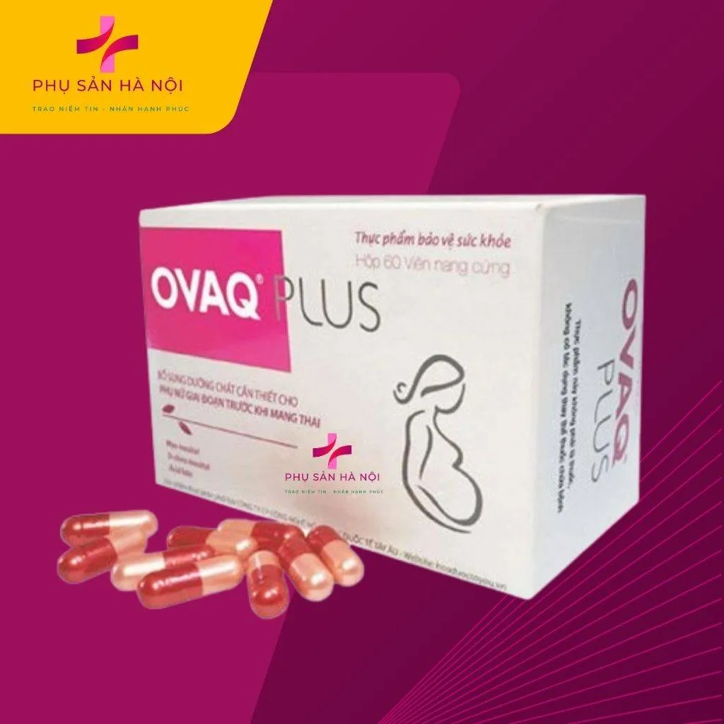 OvaQ Plus MEDIPLANTEX - Hỗ Trợ Tăng Khả Năng Thụ Thai
