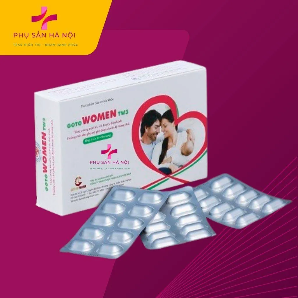 Thuốc Gotowomen Tw3 Hỗ Trợ Sinh Sản Nữ Giới