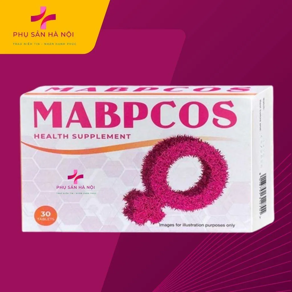 Thuốc Mabpcos điều trị buồng trứng đa nang, hỗ trợ bổ trứng Thuốc Mabpcos điều trị buồng trứng đa nang, hỗ trợ bổ trứng