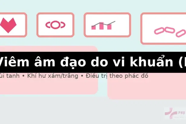 Viêm âm đạo do vi khuẩn (BV): dấu hiệu, điều trị, phòng ngừa