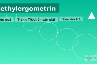 Methylergometrin (ergometrine) trong PPH: liều IM & khi nào tránh dùng