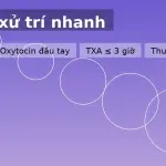 Băng huyết sau sinh (PPH): hướng dẫn xử trí nhanh theo từng bước